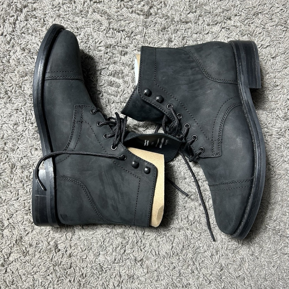 Thursday Boots Captain Black Matte Women's 11.5 - Picture 4 of 7